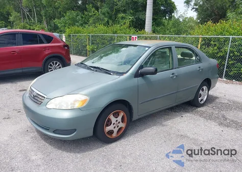 2006 Toyota Corolla Ce from USA, damaged, VIN 1NXBR32EX6Z732447